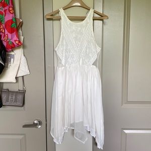 White Abercrombie dress